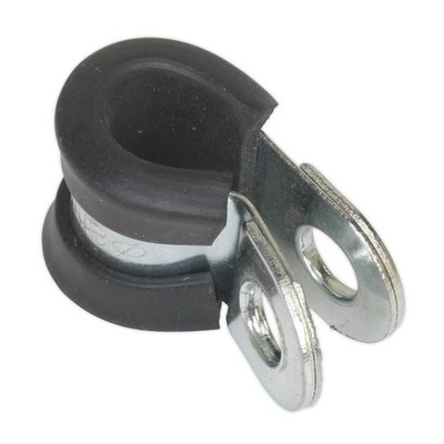 Sealey P-Clip Gummi Beschichtet Ø8Mm Packung Mit 25 PCJ8