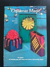 Vintage Christmas Magic Gift Wrapping Guide Booklet 3M