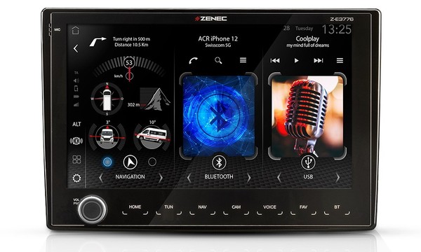 Wohnmobil Autoradio Dab+ Carplay Android Auto FüR Peugeot Boxer 2 250 Kabellos-image