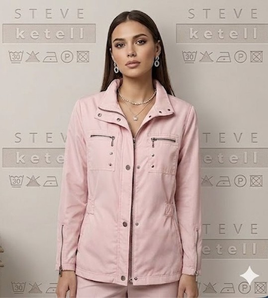 Women Steve Ketell Jacket Pink Polyester 48-50