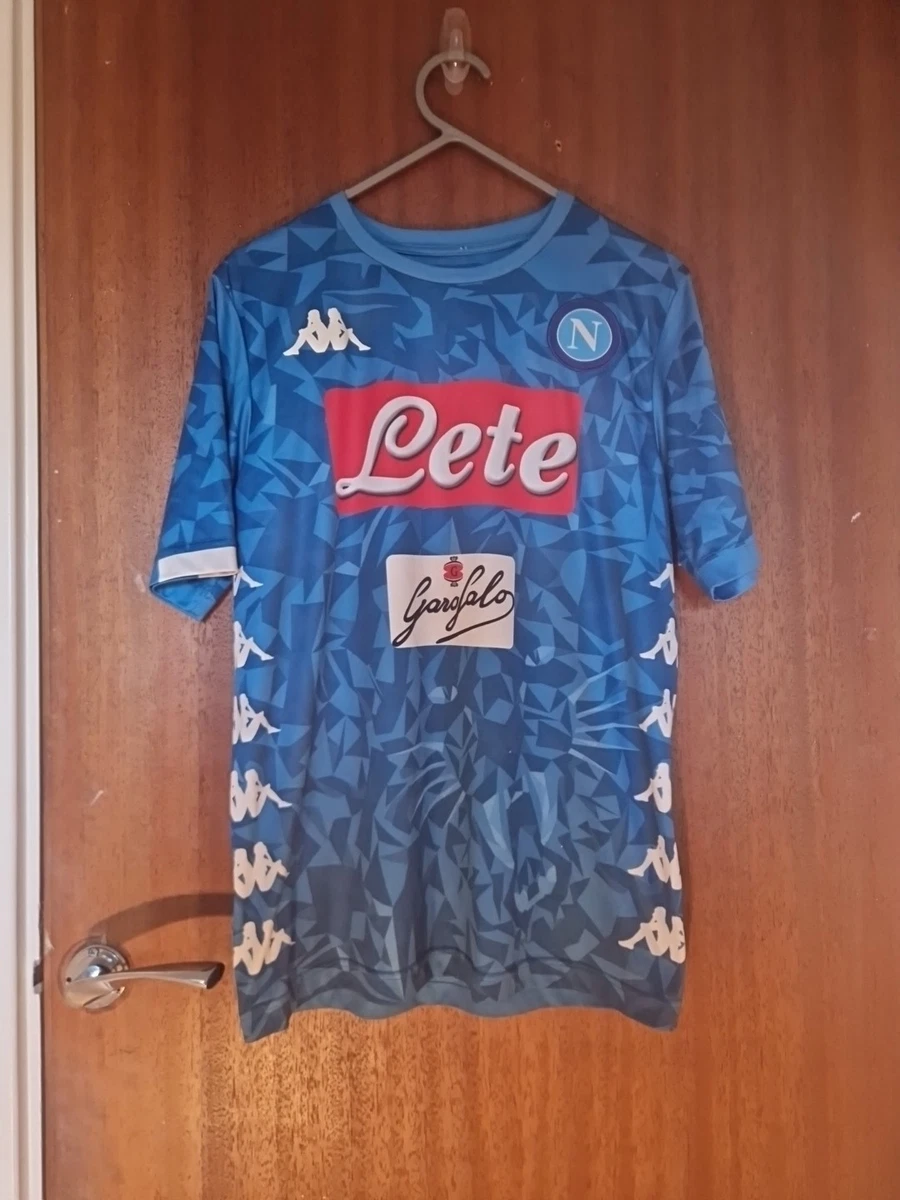 Maillot Domicile Kappa SSC Napoli 2020/2021 – Homme, Taille XXXL – Rare, Bleu