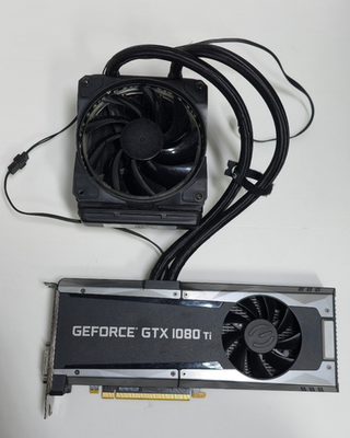 EVGA GTX 1080 Ti SC2 Hybrid 11GB GDDR5X GPU AI/LM Studio Capable