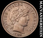 1908-S Barber Dime - Scarce  Almost Uncirculated  Semi-key  Better Date  #J9744