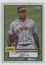 2021 Topps Chrome Platinum Anniversary Refractor Luis Basabe Alexander #86 2f9