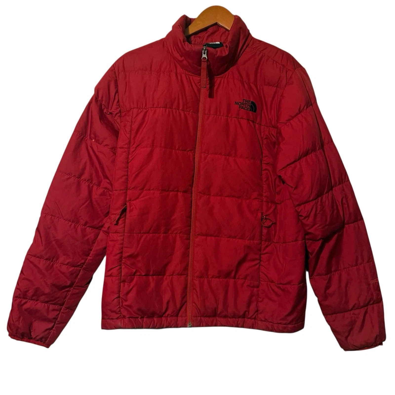 The North Face Puffer Jacket Men Sp Red