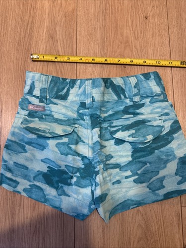 Columbia Omni-shade Silver Ridge Printed Shorts Youth XXS NWT - Picture 6 of 7