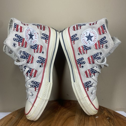 Converse Chuck 70 Election Day Damenschuhe USA rot weiß blau Größe 8 hohe Schuhe - Bild 7 von 11