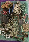 Boho Vintage Classic Costume Fashion Jewelry Lot Incl NOS Mesh Charm Braclt M03A
