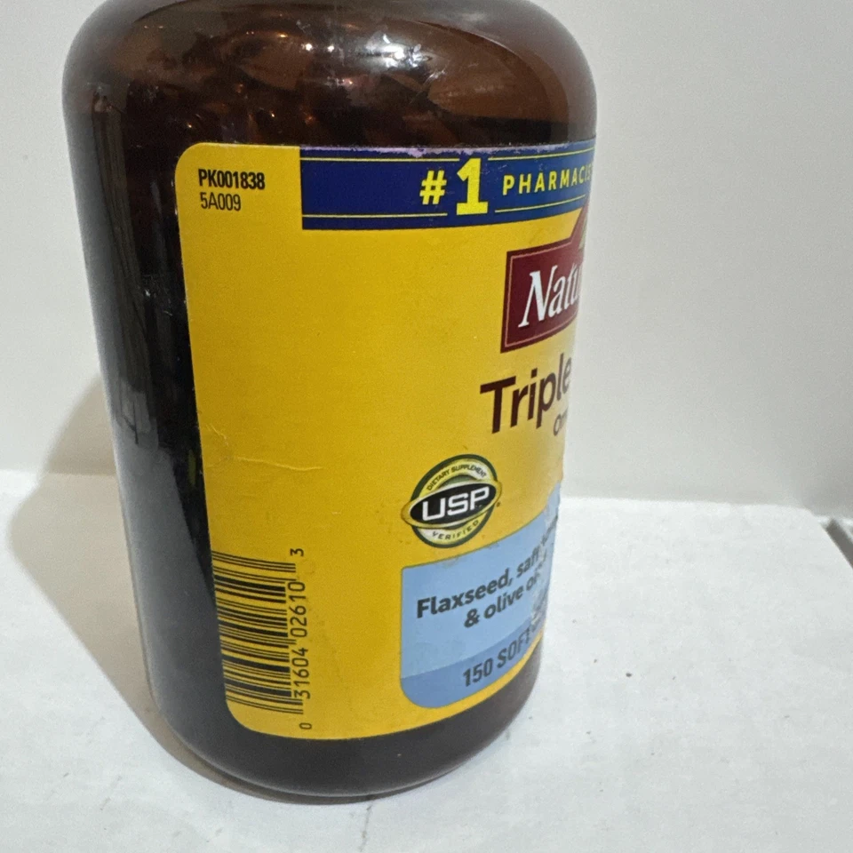 🌞 Nature Made Triple Omega 3-6-9 150 cápsulas blandas EXP 11/2027 Foto 4 de 4