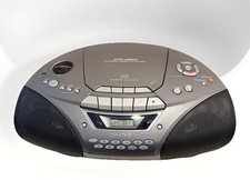   Sony CFD-S550 AM/FM Radio Vintage Boombox CD Player Cassette Recorder TESTED