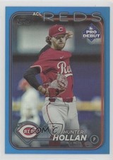 2024 Topps Pro Debut Blue Foil 123/150 Hunter Hollan #PD-60 0s5