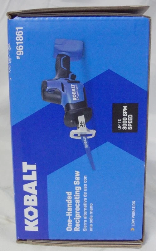 Kobalt #961861 One Handed Cordless Electric Brushless 24v Reciprocating Saw New! - Image 4 of 4