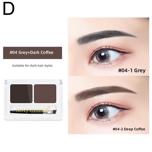 Double Color Eyebrow Powder Natural Three dimensional Waterproof and Sweatproof△ - Picture 19 of 20