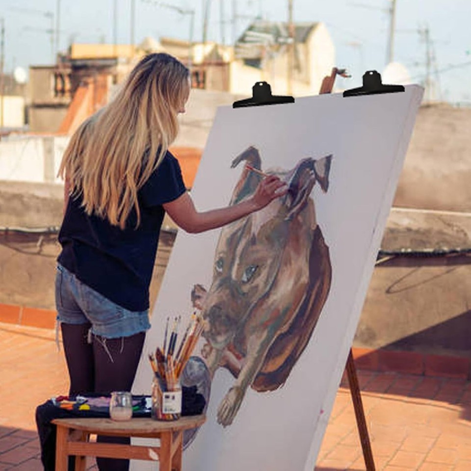 5PCS 7" Extra Large Binder Clips Jumbo Giant Binder Clips for Chips for