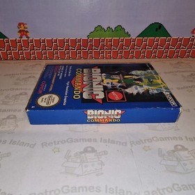 BIONIC COMMANDO NINTENDO NES VERSIONE PAL A MATTEL ITALIANO ITA CIB 8 BIT CAPCOM