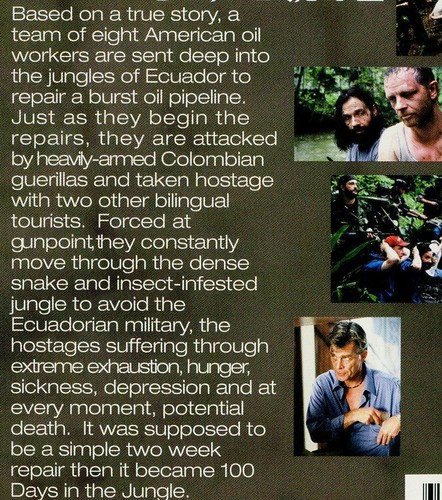 100 Days In The Jungle DVD (Region 4) VGC NEW CASE - Picture 3 of 3