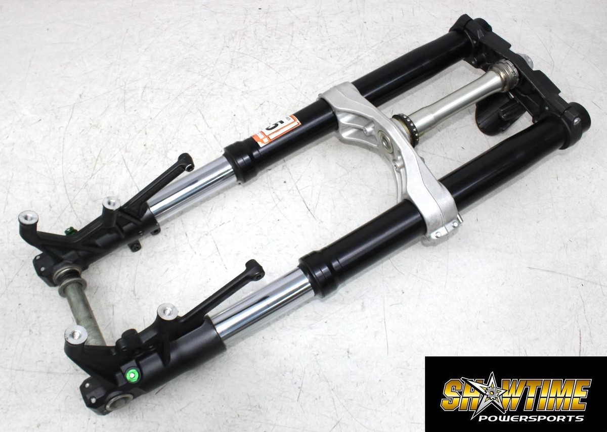 金トレジャー 12-25 KAWASAKI NINJA ZX14R FRONT FORKS TRIPLE TREE CLAMP
