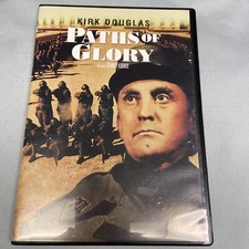 Paths of Glory DVD 1957 Kirk Douglas ~ WWI French Army War Drama Very Good (D3)