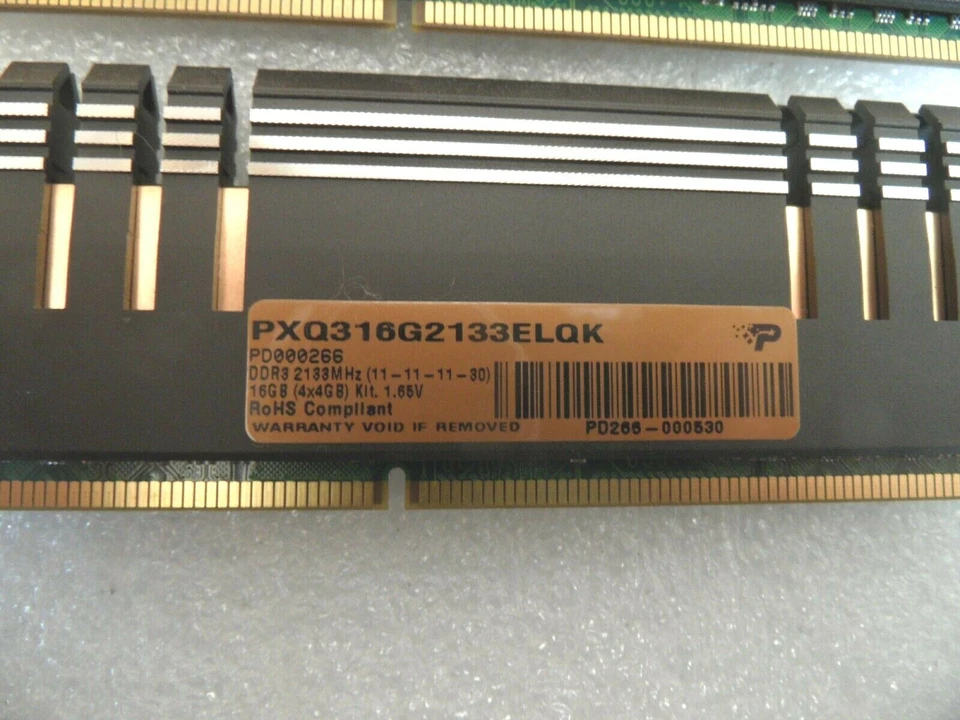 PXQ316G2133ELQK DDR3 2133 16GB 4X4GB Viper Extreme Ram 16 GB - Image 3 of 3