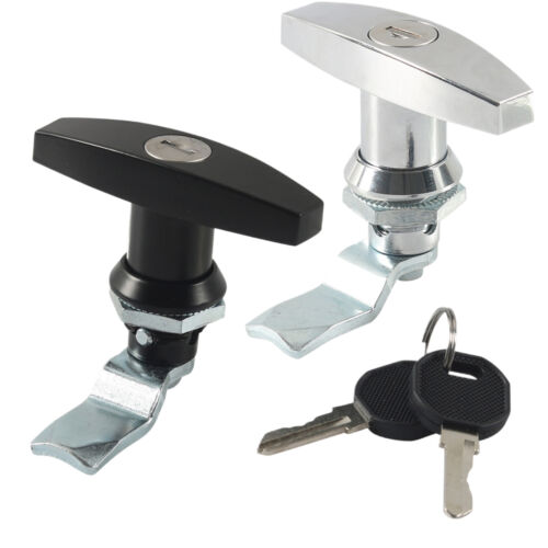 T-shape Handle Caravan RV Truck Trailer Toolbox Drawer Cabinet Door Lock Latch