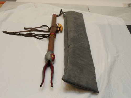 Native American Aztec Tototl Flute SandHill Crane Spirit Guillermo Martinez 2012 - Picture 2 of 16