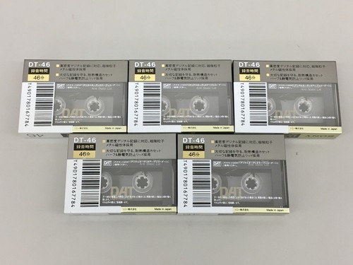 SONY DAT Digital Audio Tape 46min Set of 6 Sealed Japan DT-46RN - 第 4/6 張圖片
