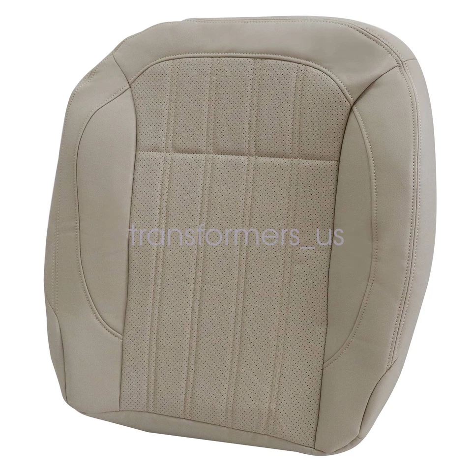 For Mercedes Benz GLE350 GLE450 2016-2019 Seat Cover Driver Bottom Leather Tan - Image 4 of 4