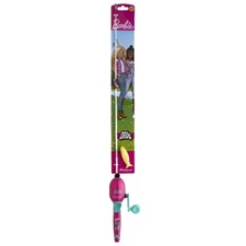 Mattel® Barbie® Beginner Kit, 2'6" Medium Fishing Rod, 5 Size Reel