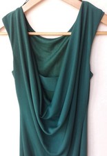 NEXT SIZE 6 PETITE GREEN GLAMOUROUS DRESS WORN ONCE SPECIAL OCCASION FREE P&P