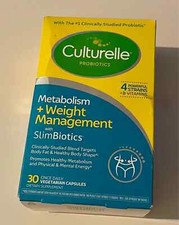 Culturelle Probiotics Metabolism  Weight Management30 Capsules EXP 09/2026