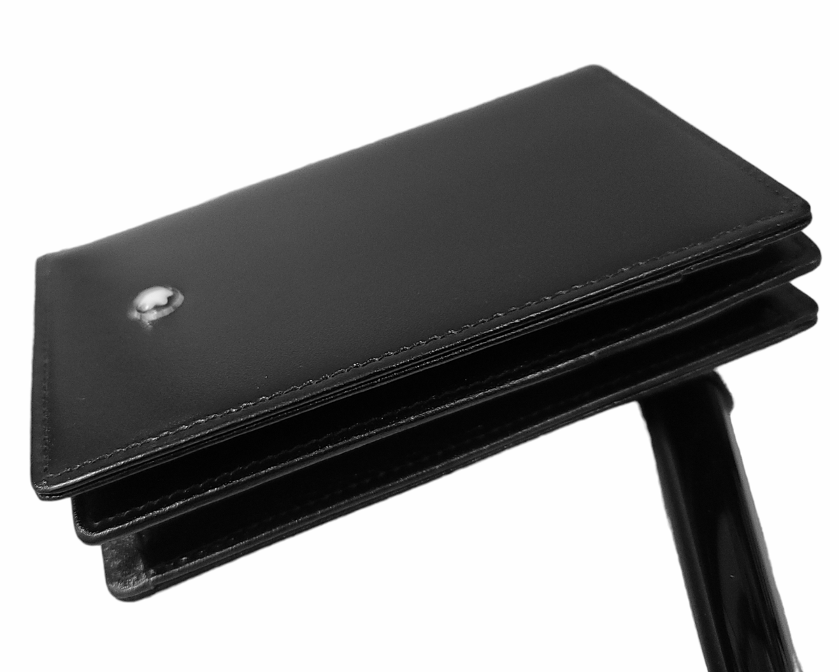 Montblanc Meisterstuck Ballpoint Pen and Business Card Holder Set