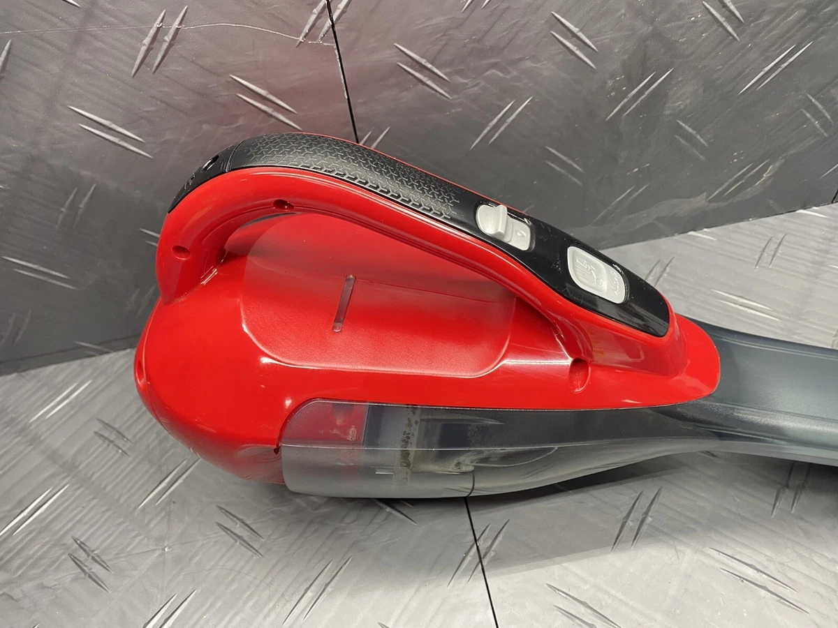 Black+Decker HLVA320J26 Cordless Bagless Hand Vacuum (Chili Red)