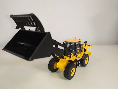 RARE 1:50 MOTORART JCB 456 WEELLOADER WASTEMASTE (ORANGE AND BLACK