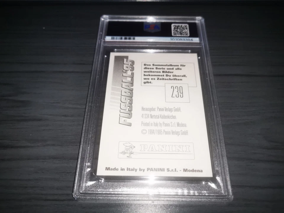 Pegatina Mark Schwarzer 1994 Panini fútbol 95 Dynamo Dresden PSA 6 #239 Foto 2 de 2