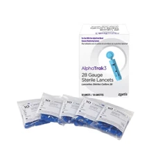 AlphaTRAK 3 28G Sterile Lancets, 50 Count