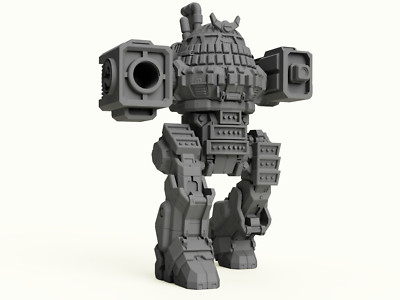 Urbanmech UM-R60L Ashigaru | DIW Exclusive | 3D-Printed Miniature for Battletech