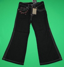 4 NWT Pumpkin Patch WOODLAND WONDERLAND Black Bootleg Stretch JEANS Pants Girls