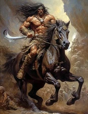 "King Conan" Giclée Fine Art Print Limited to Only 20 Hand-Numbered Copies