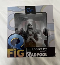 Deadpool Q-Fig Grey Variant Figure Loot Crate Exclusive QMX 2015 NEW SEALED Gift
