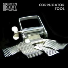Green Stuff World Corrugator Tool for Metal Foil