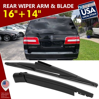 Super Clean OEM Quality Replace Windshield Rear Wiper Arm & Blade All Season