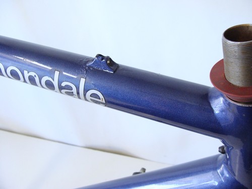 ~ Very Nice 1985 Cannondale SR500 56cm Aluminum Road Frame & Fork - U.S.A ~ - Picture 7 of 21