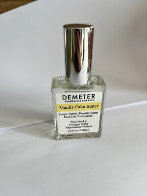 Demeter vanilla cake batter