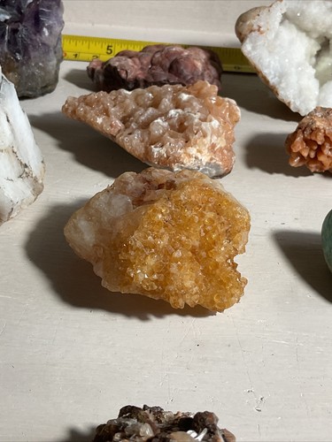 Job Lot Of 22 Mix Natural Crystals, Minerals, Precious Stones,polished Stones - Picture 13 of 24