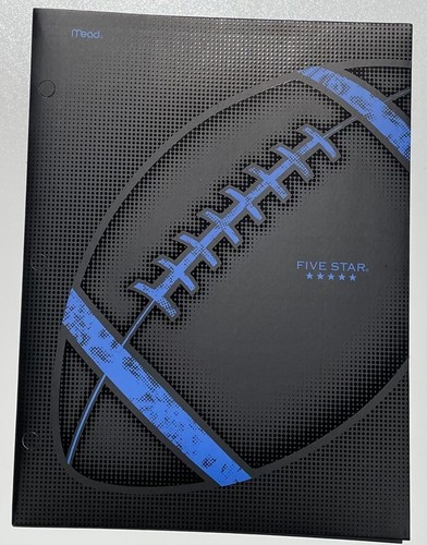 Mead Five Star 2-Pocket Premium High Quality Portfolio Paper Folder - Sports 4pk - Picture 6 of 11