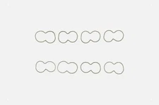 MS 95841 Fel-Pro Fuel Injection Plenum Gasket Set FelPro MS95841