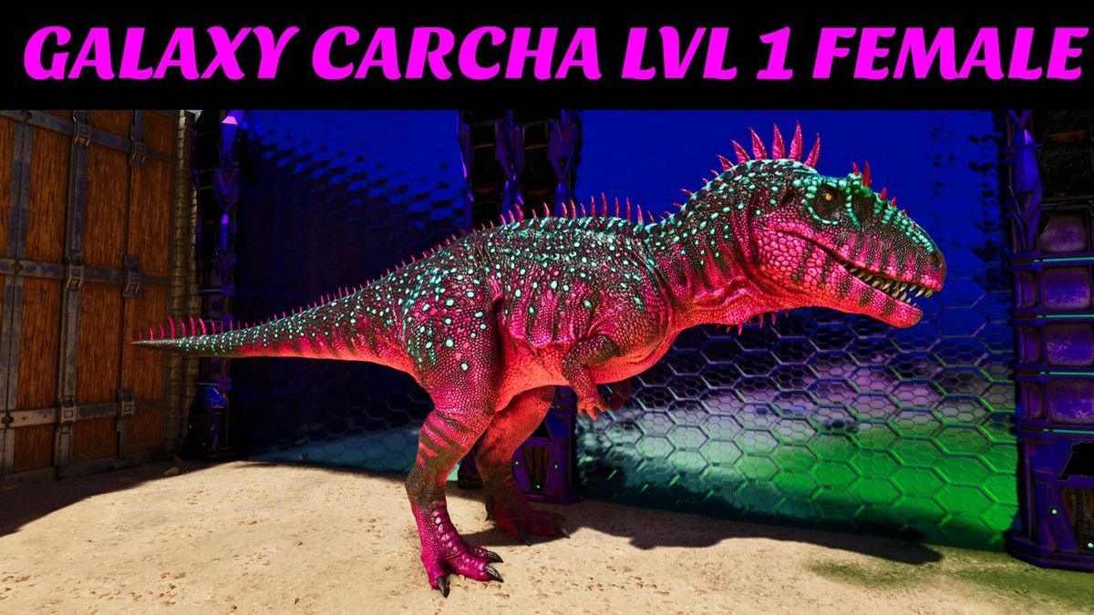 🔥ARK Survival Ascended PvE PC/XBOX/PS5 Carcharodontosaurus Galaxy