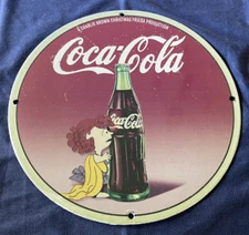 Coca-Cola Gasoline Sign ft. Frieda from Charlie Brown