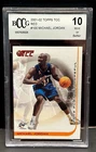 Michael Jordan 2001-02 Topps TCC Basketball Red Card #100 BCCG 10 Wizards HOF