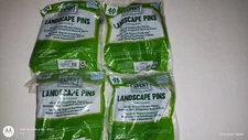 (40-Pk) Expert Gardener Landscape Pins 4 Packs In Total Brand New